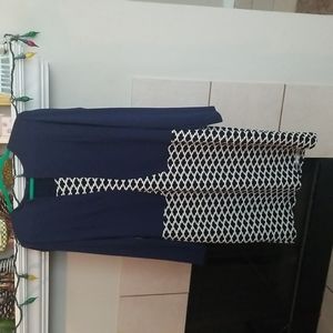 This is a long sleeve one piece dress